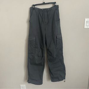 Gray Cargo Pants